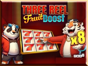 Three Reel Fruit Boost - Cassino - Ritzslots