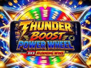 Thunder Boost Power Wheel RUNNING WINS - Cassino - Ritzslots